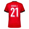 Camiseta de fútbol Portugal Diogo J. 21 Primera Equipación Euro 2024 - Hombre